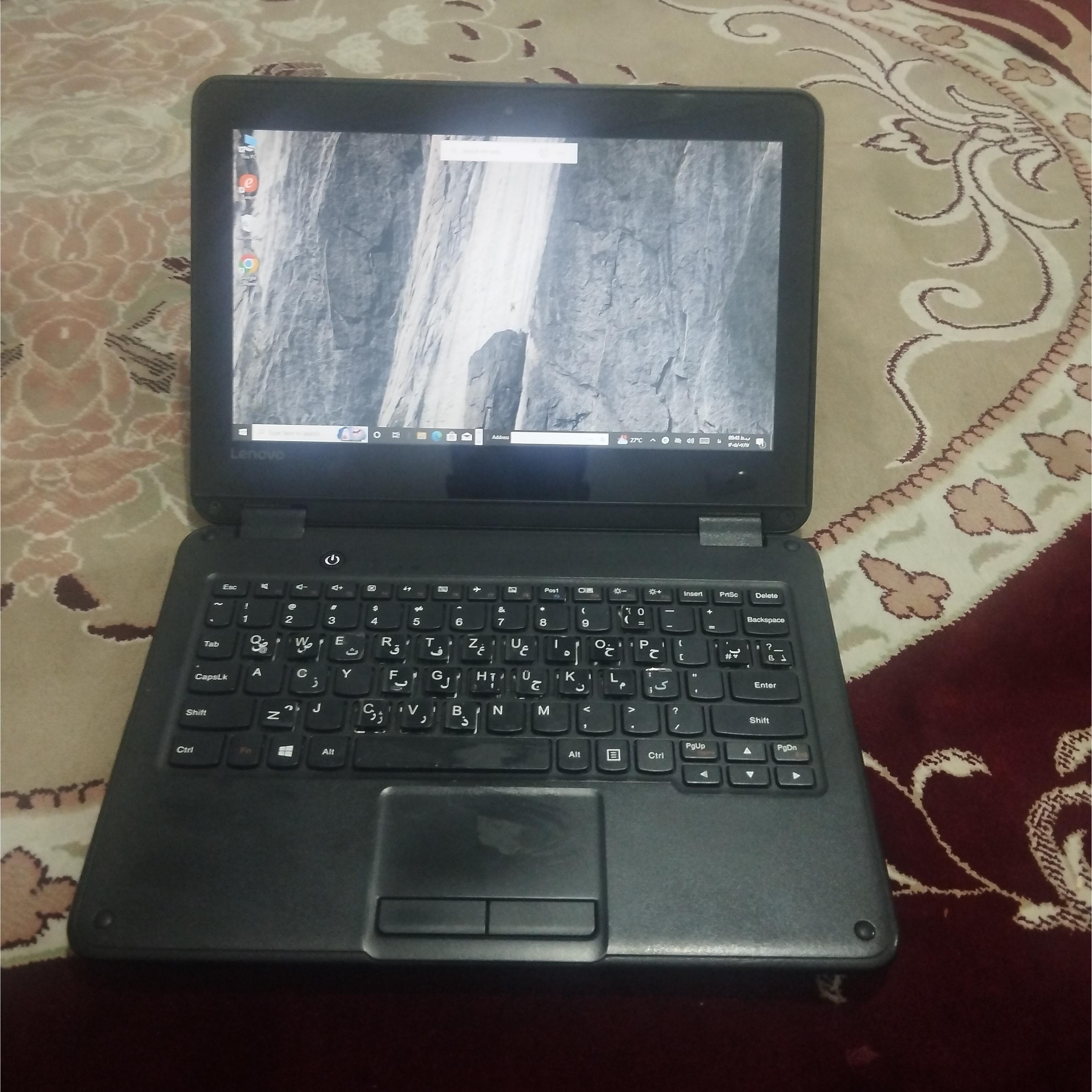 لپ تاپ لنوو لمسی ssd باتری سالم