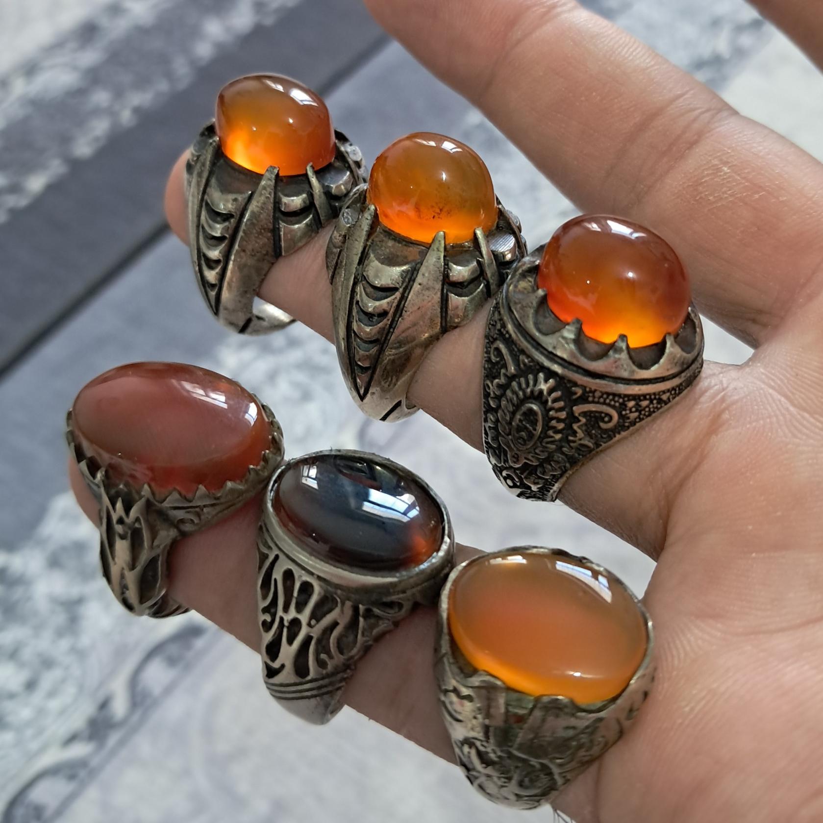 6عدد انگشتر شگفت انگیز شاهکار