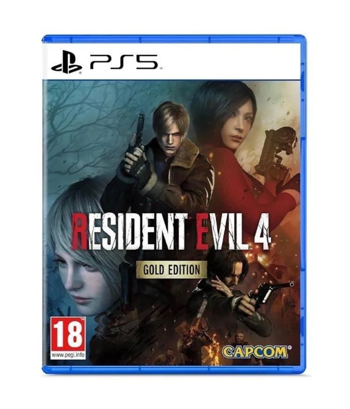 بازی Resident evil 4 gold edition ps5 پلمپ اصلی