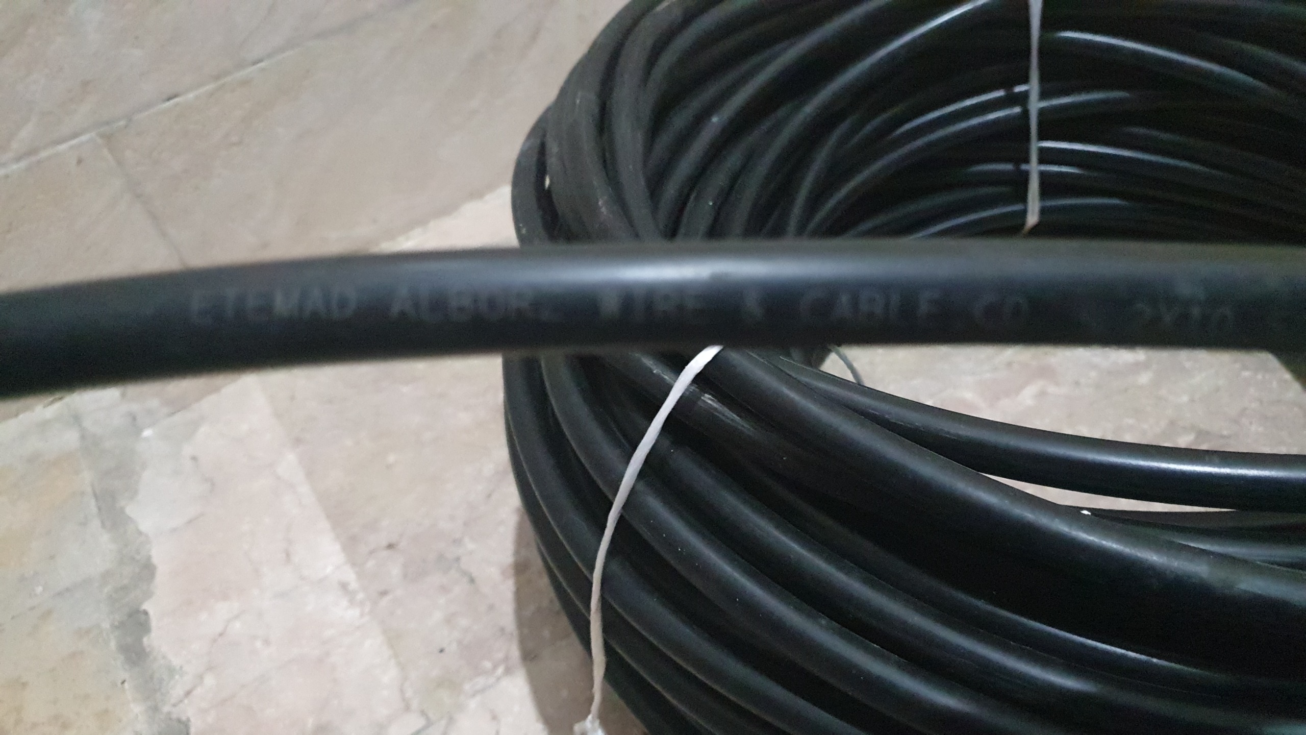 100 متر کابل آلومینیومی 2در10 با جریان تا50آمپر