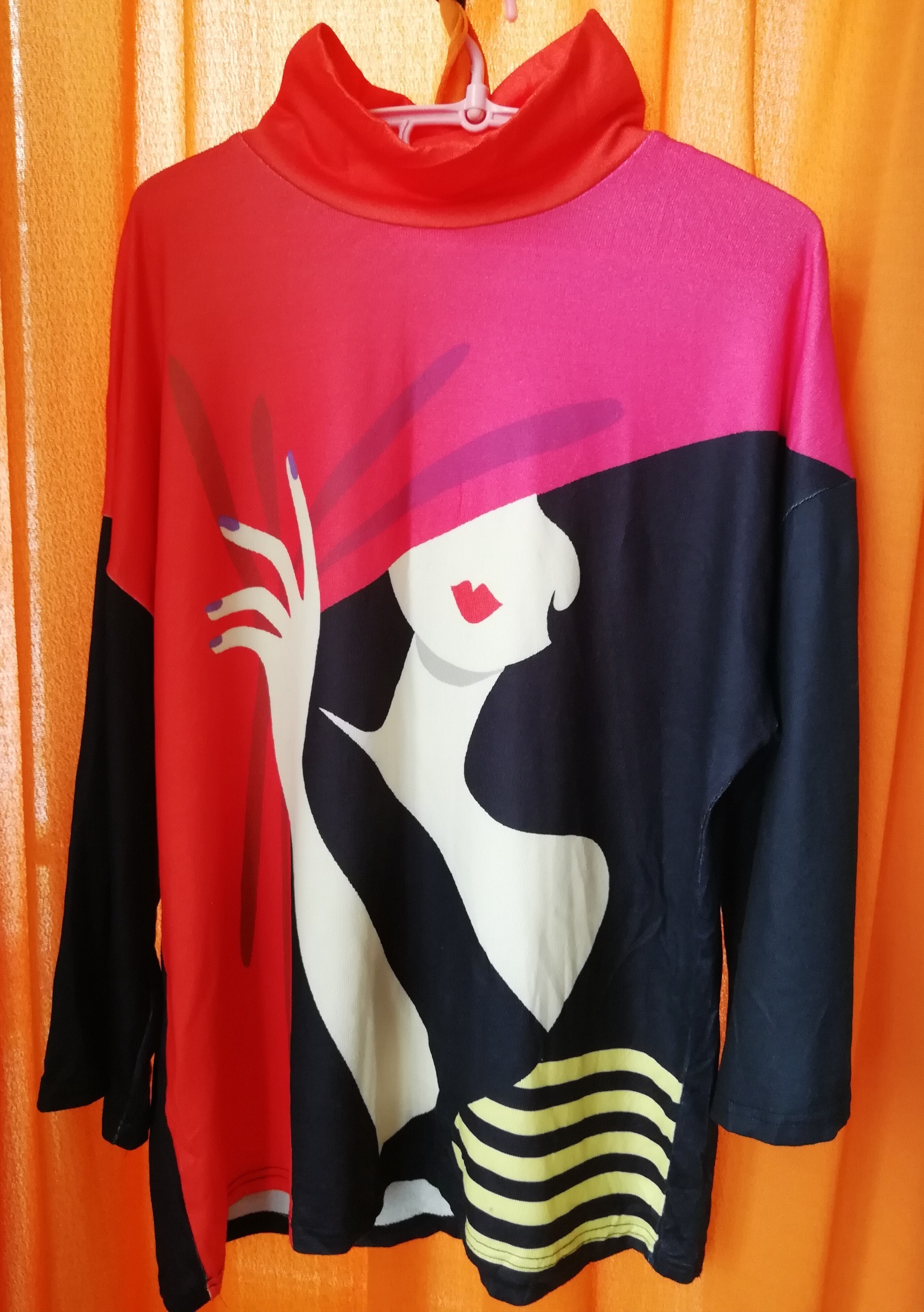 بلوز بافت باطرحی فوق العاده زیبا