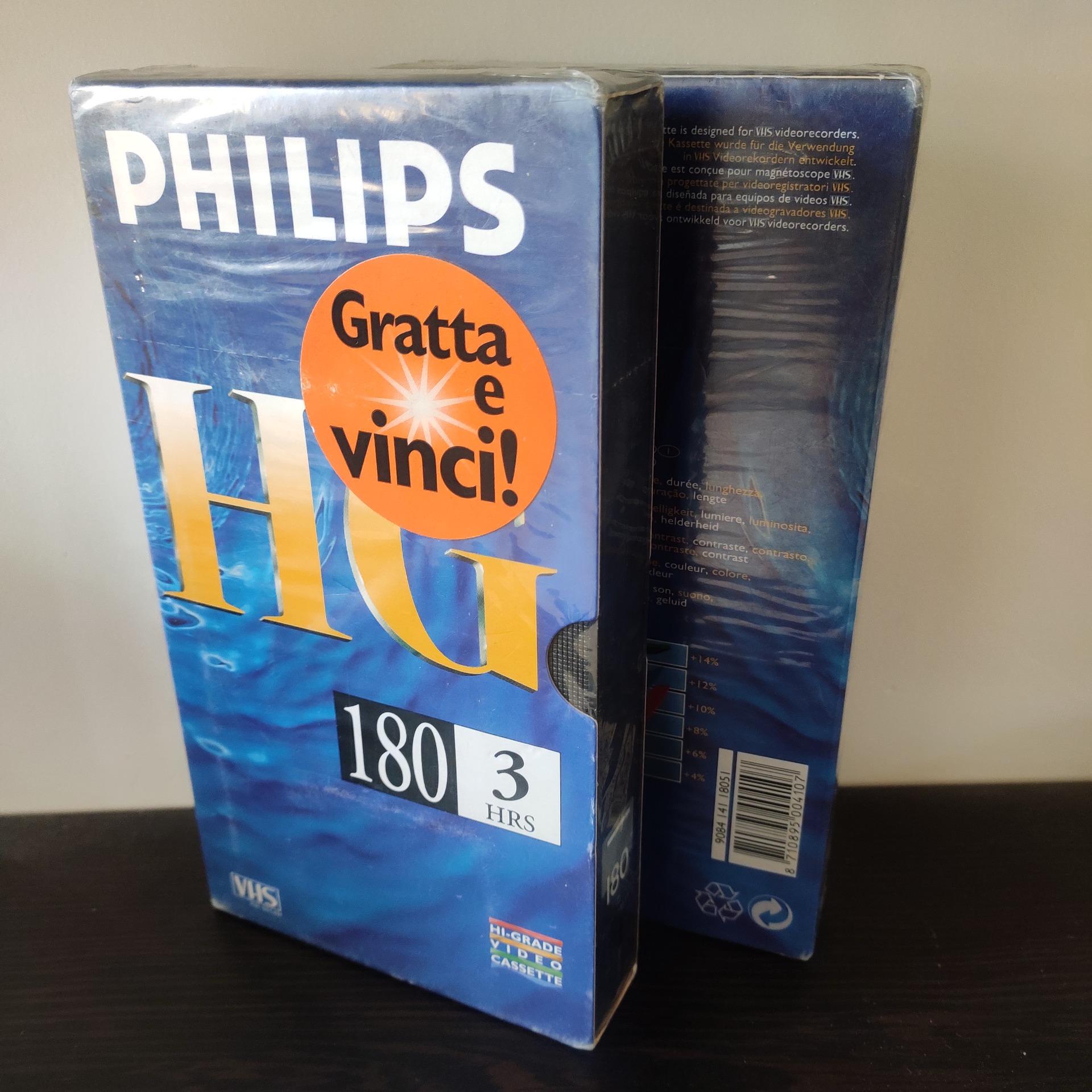 نوار خام VHS ایتالیایی Philips