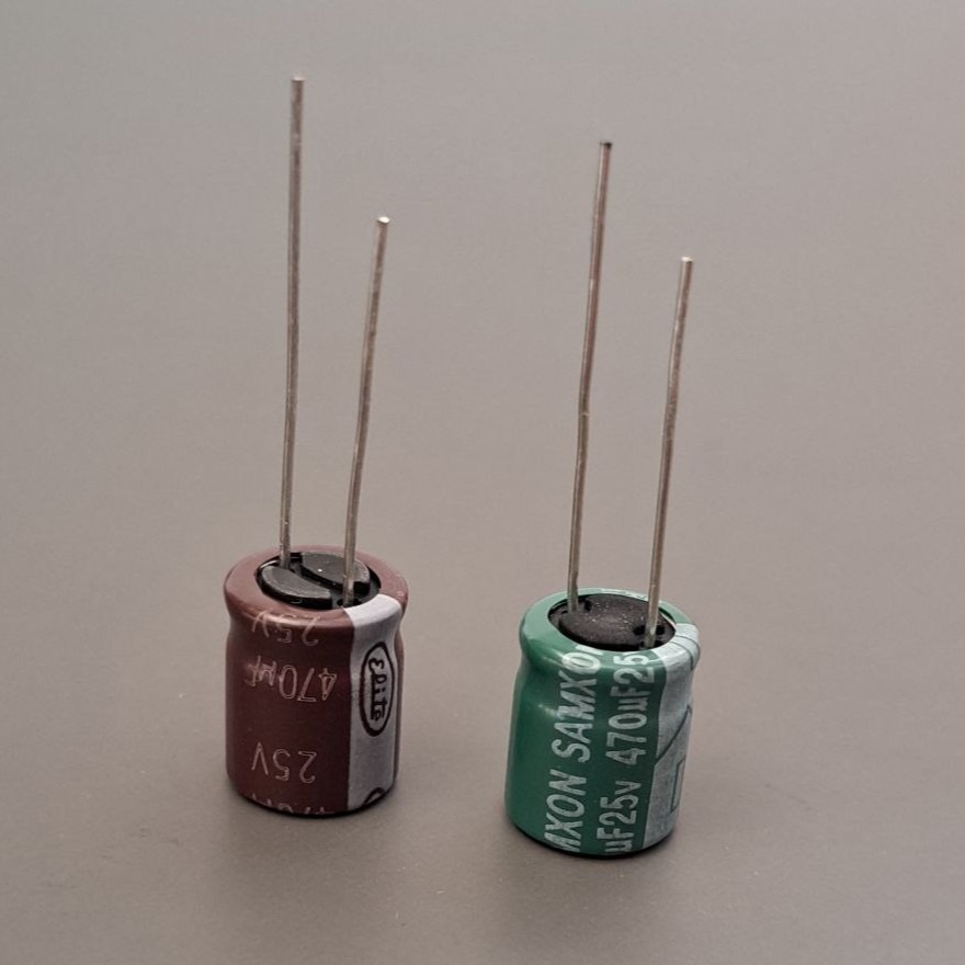 خازن 25_GDB471_M1XCVT_A 470µf,25V(پک20تایی)