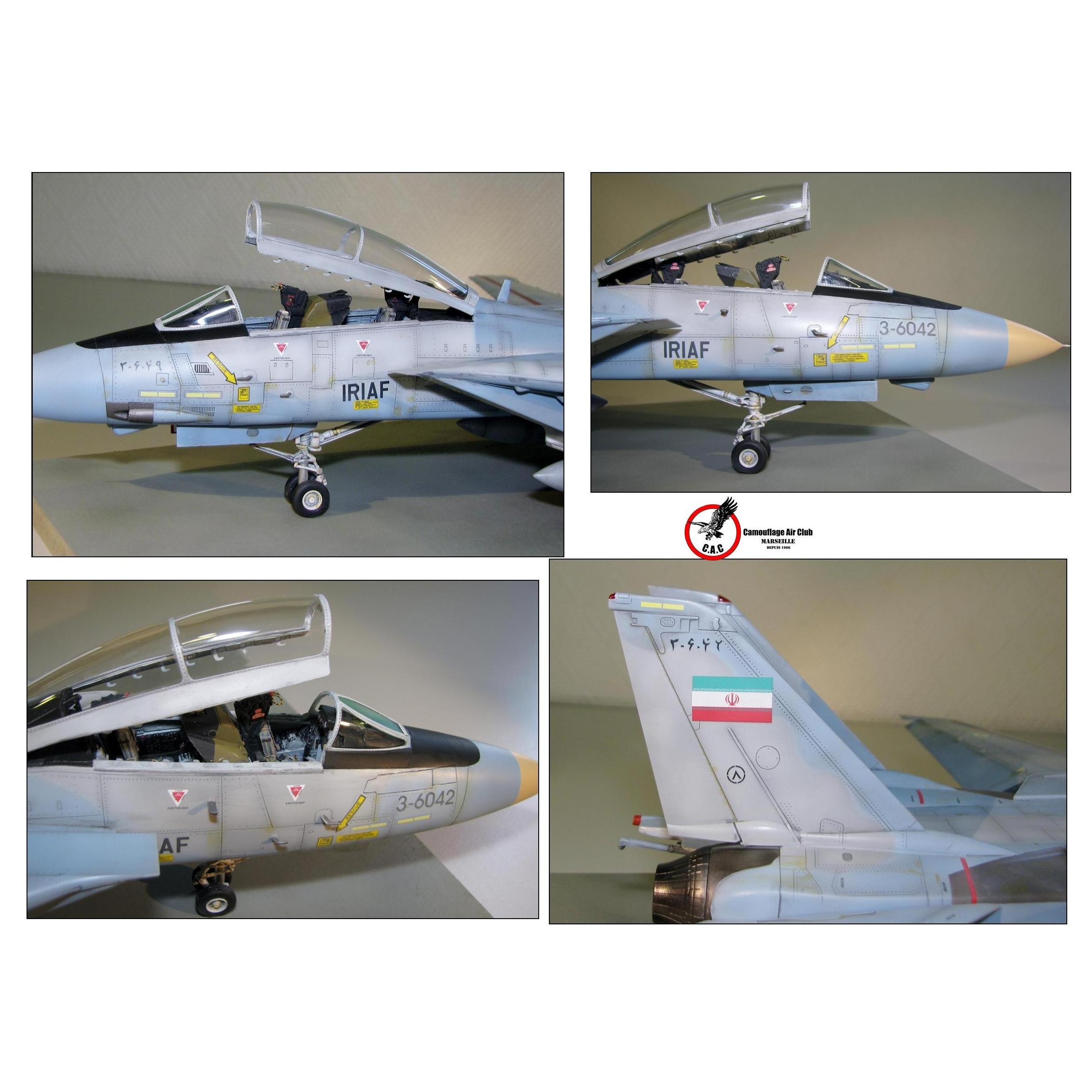 کیت تامکت F-14A برند هاسگاوا مقیاس 1/48