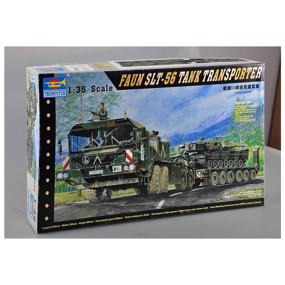 135 Trumpeter Faun SLT-56 Tank Transporter