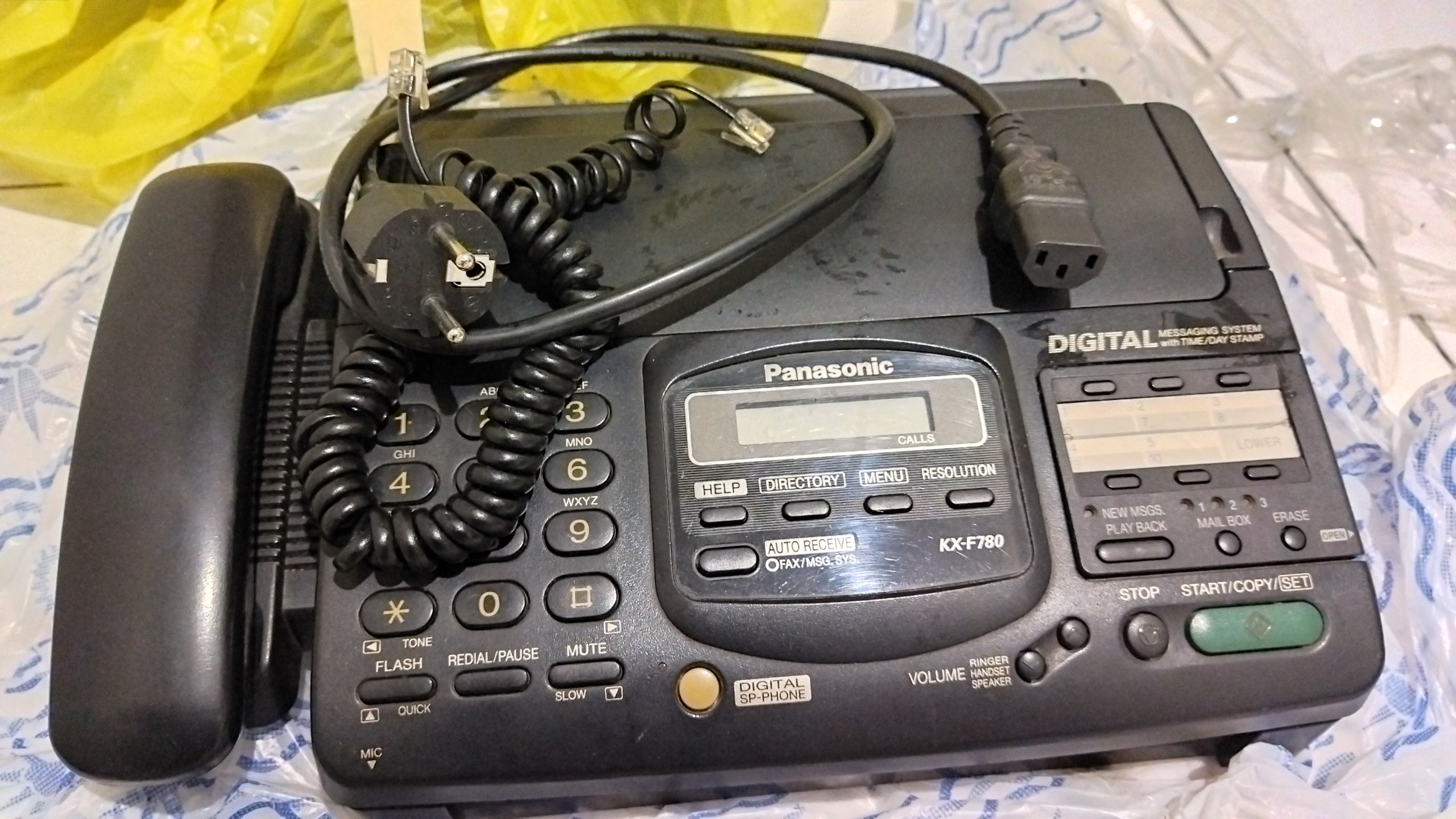 پاناسونیک KXF780 تلفن فاکس