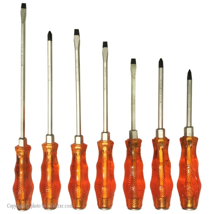 پیچ گوشتی ضربه وآچار خورchrome vanadium