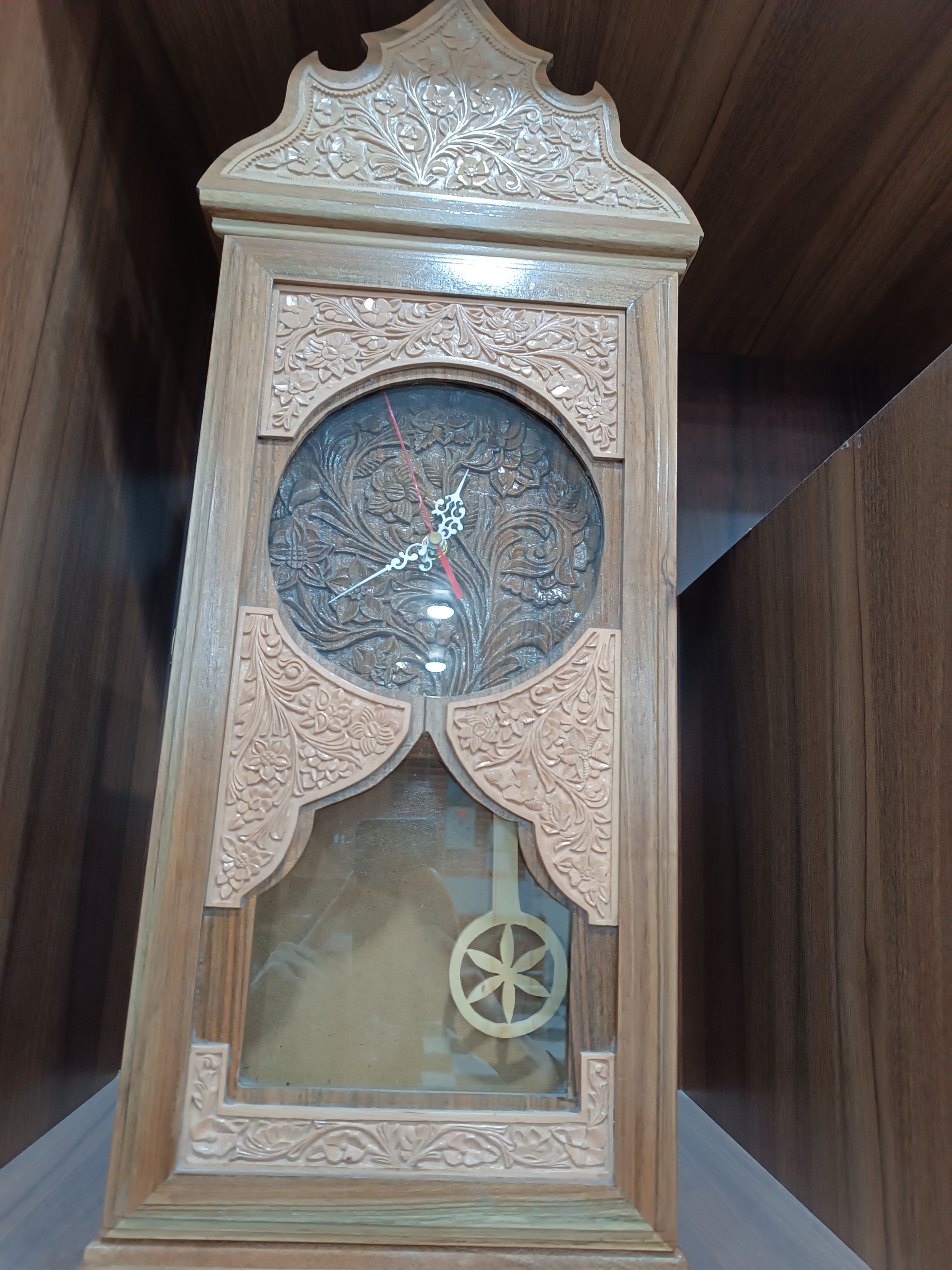 ساعت دیواری منبت