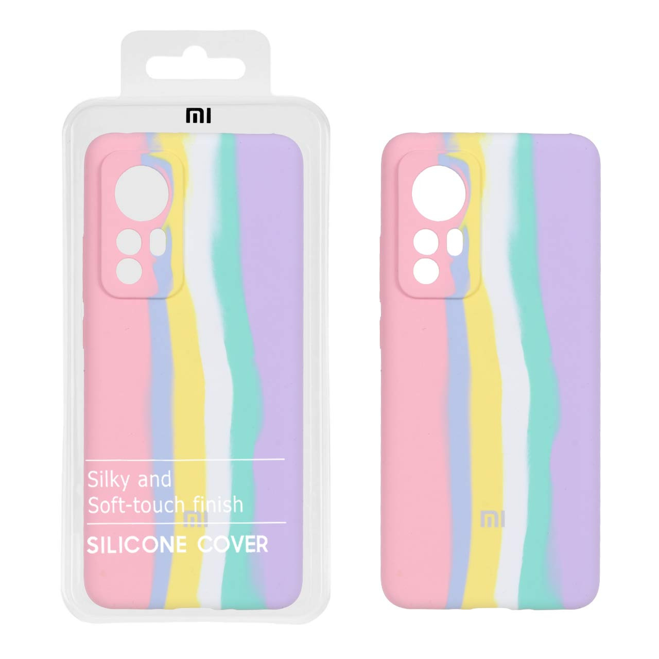 قاب سیلیکونی آبرنگی اورجینال شیائومی Mi 12 کد99