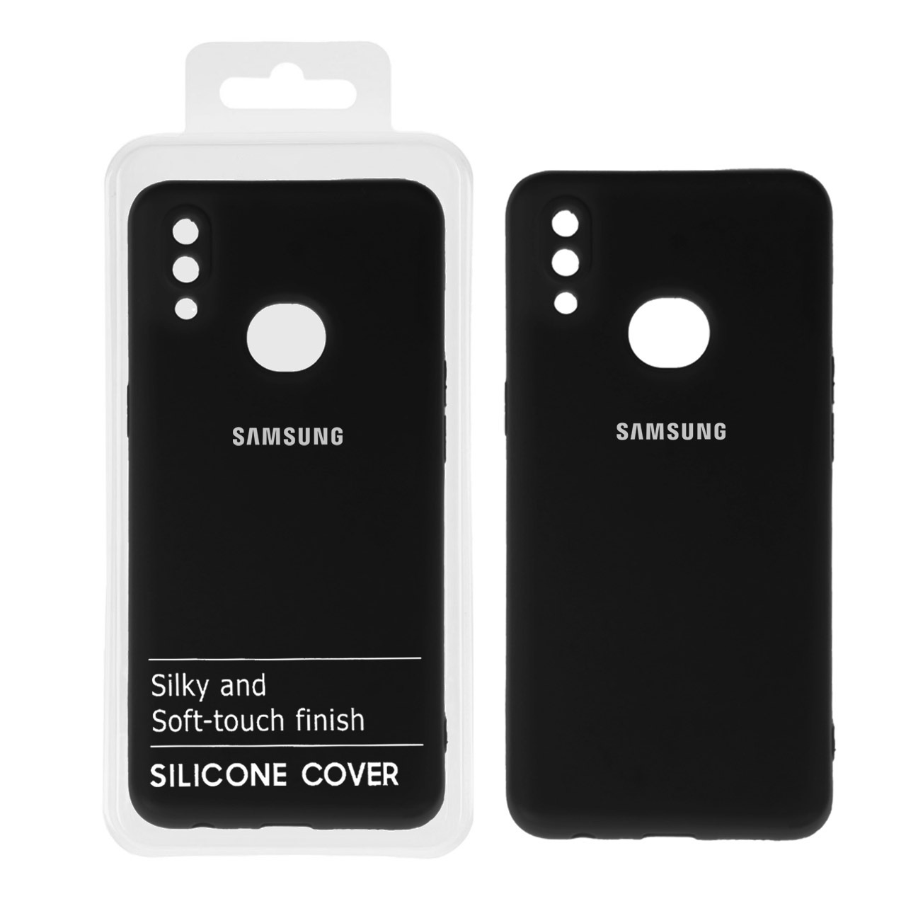 قاب نیو سیلیکون سامسونگ A10S مشکی