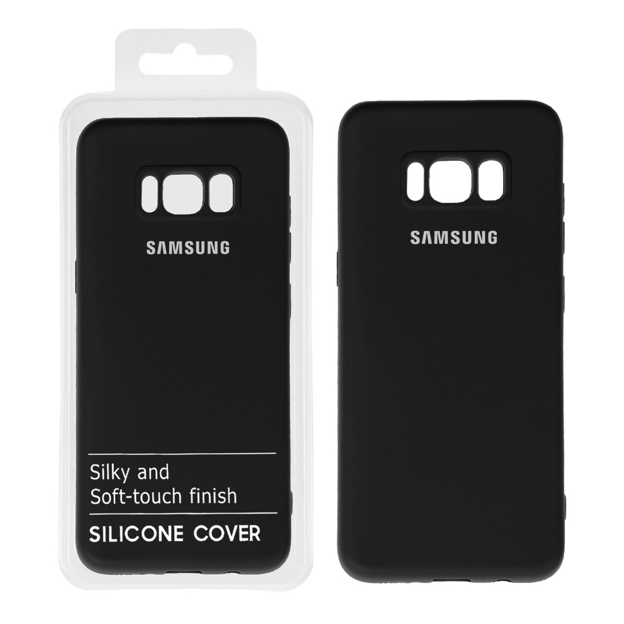 قاب نیو سیلیکون سامسونگ S8 مشکی