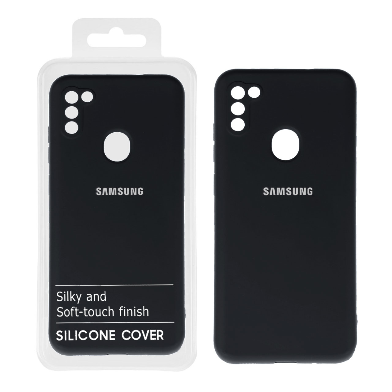 قاب نیو سیلیکون سامسونگ A11 مشکی