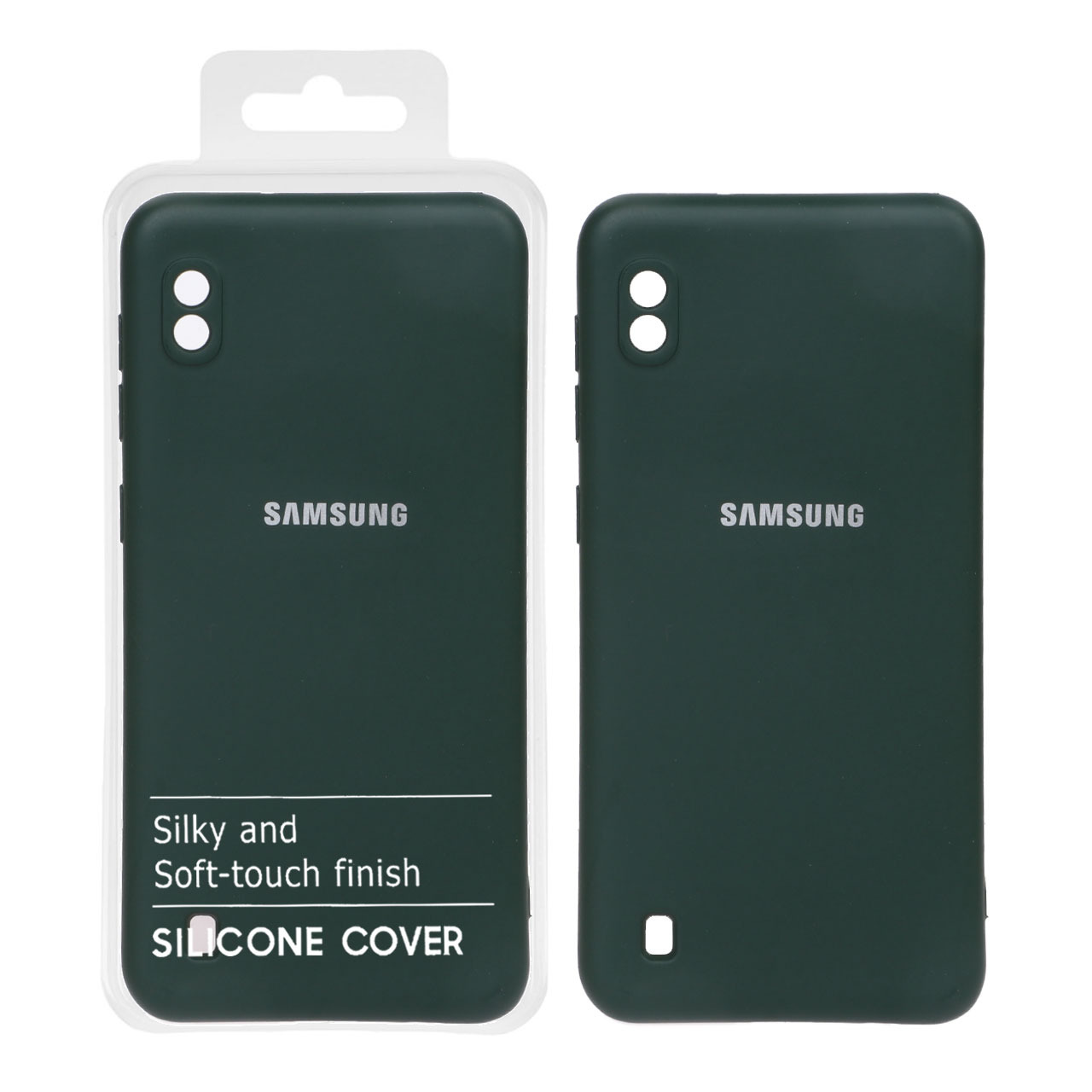 قاب نیو سیلیکون سامسونگ A10 سبز تیره