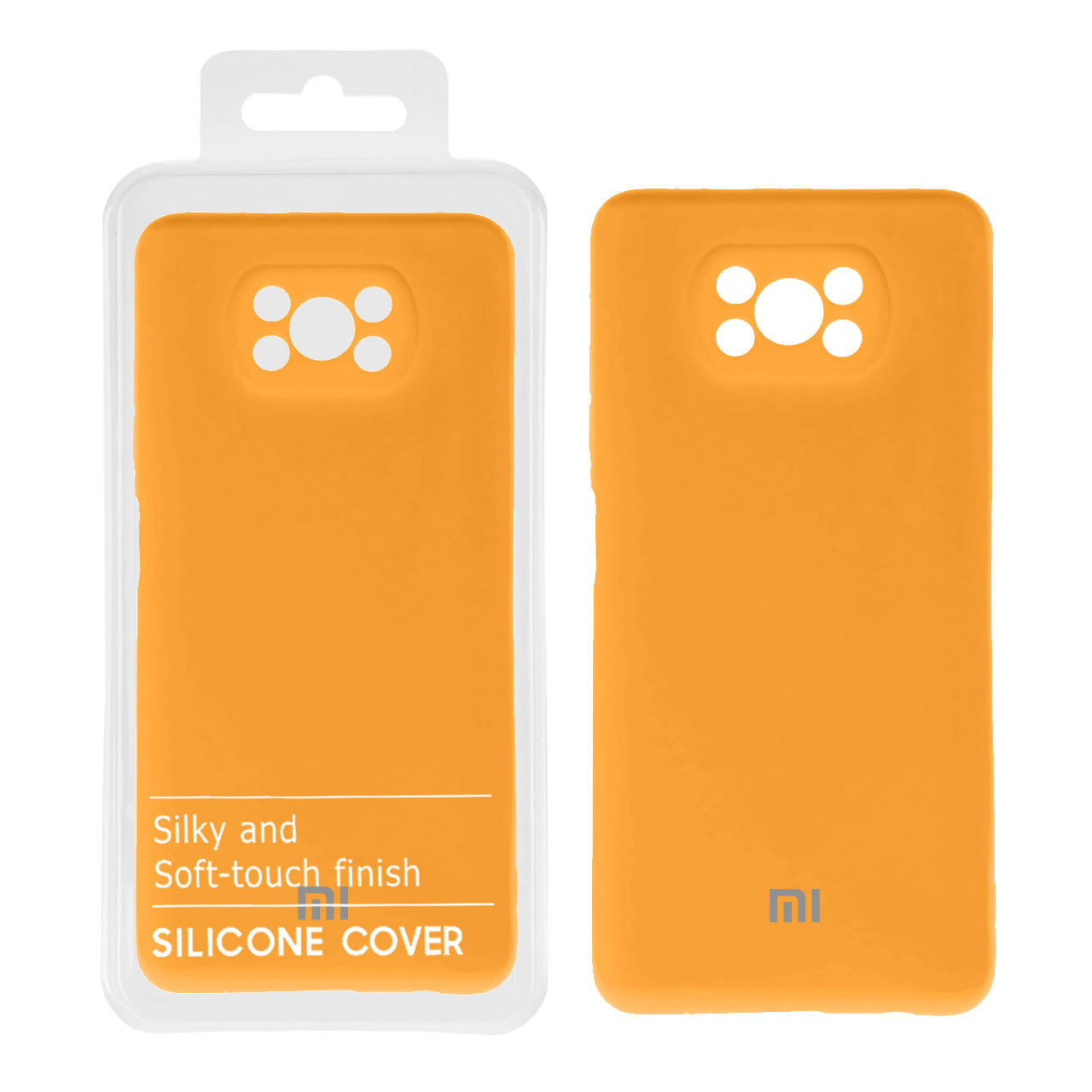 قاب نیو سیلیکون شیائومی Poco X3 Pro زرد