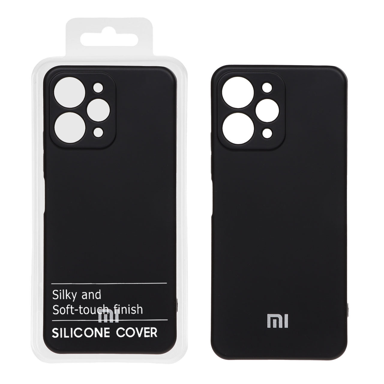 قاب نیو سیلیکون شیائومی Redmi 12 مشکی