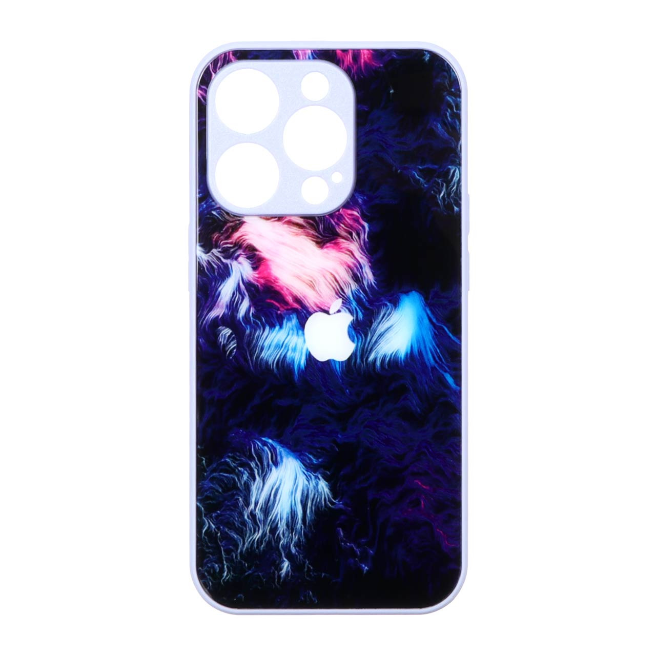 قاب art color پشت گلس طرح دار آیفون 14Pro