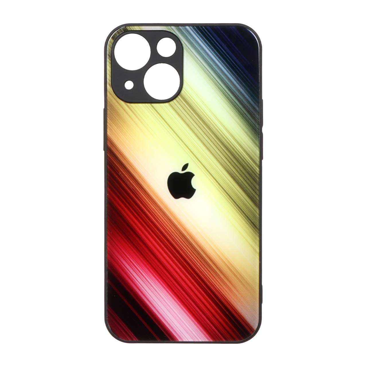 قاب art color پشت گلس طرح دار آیفون 13Mini