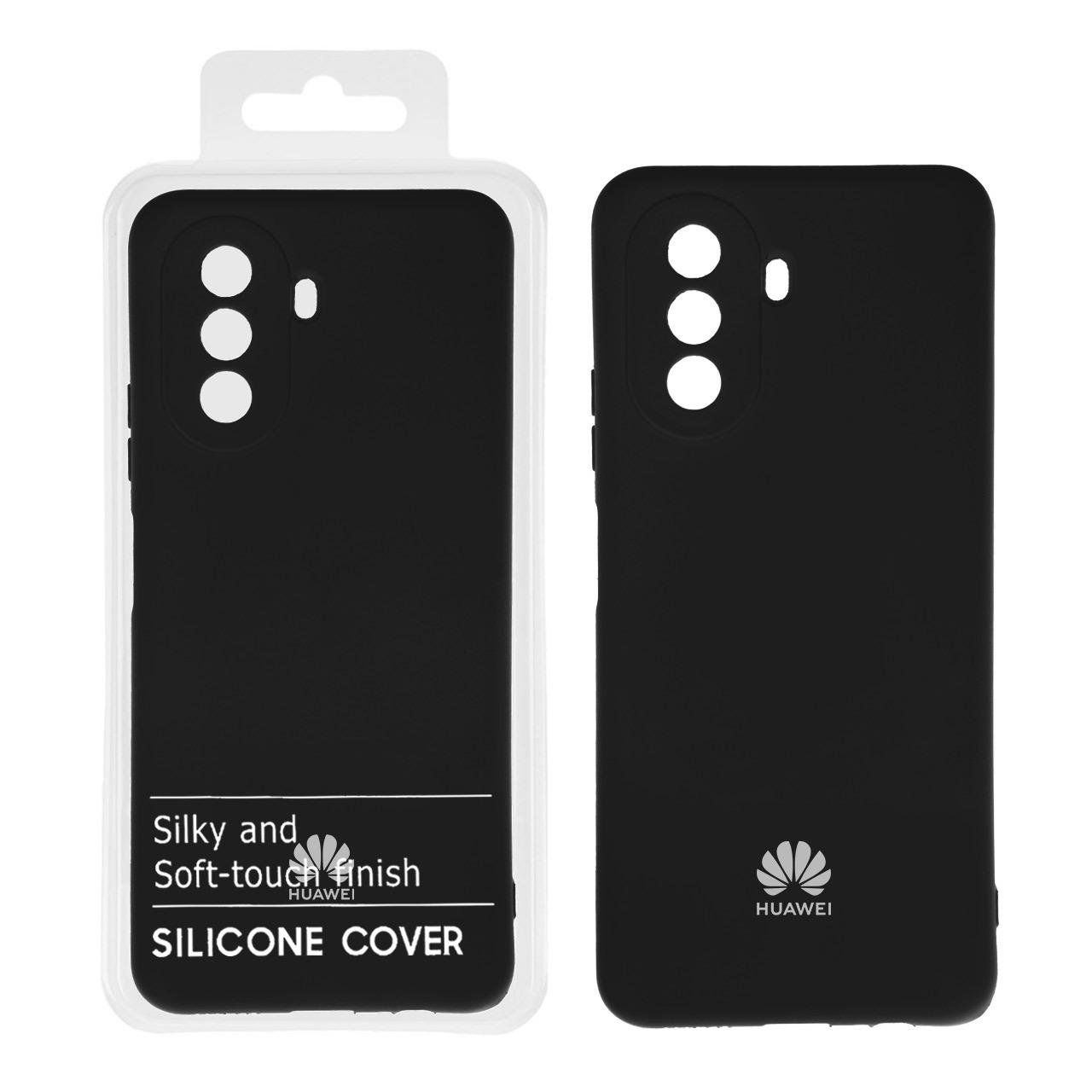 قاب نیو سیلیکون هواوی Nova Y70 مشکی