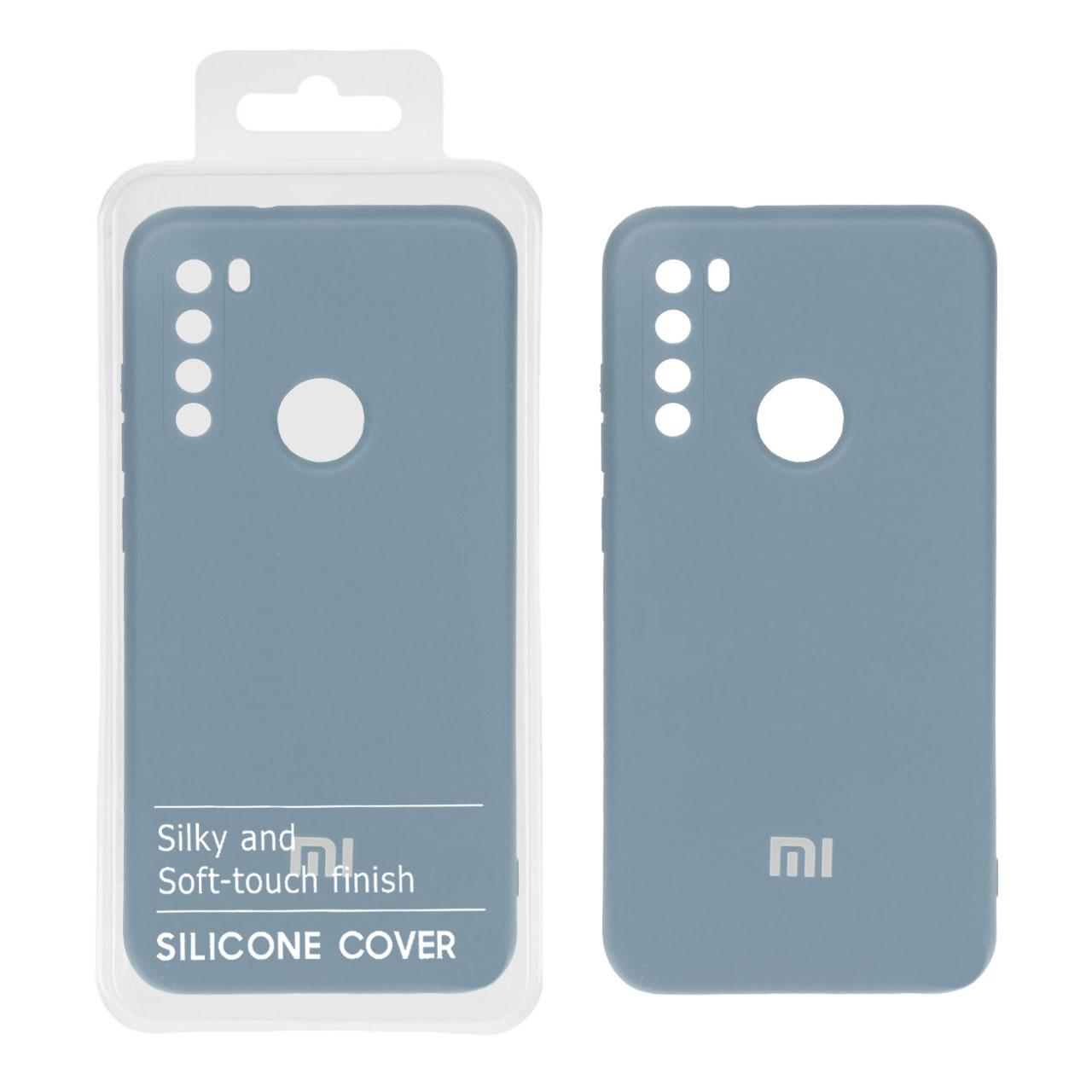 قاب نیو سیلیکون شیائومی Note 8 آبی فیلی