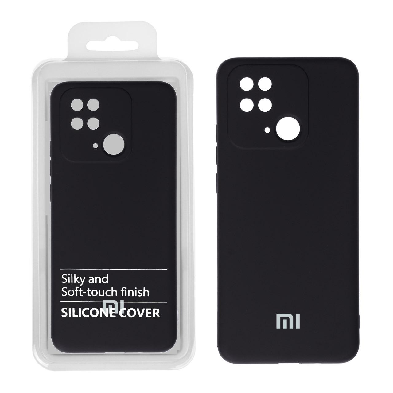 قاب نیو سیلیکون شیائومی Redmi 10C سرمه ای