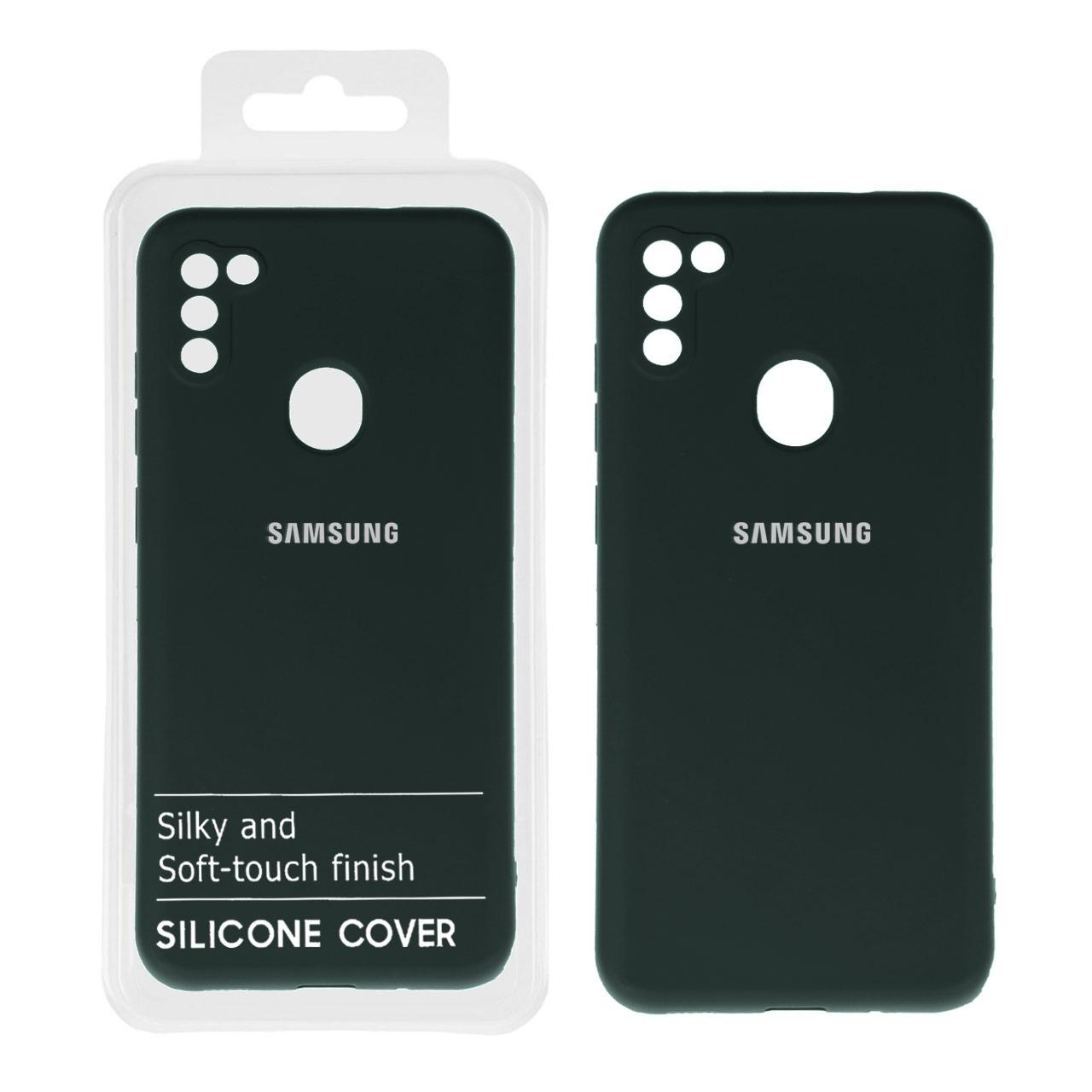 قاب نیو سیلیکون سامسونگ M11 سبز تیره