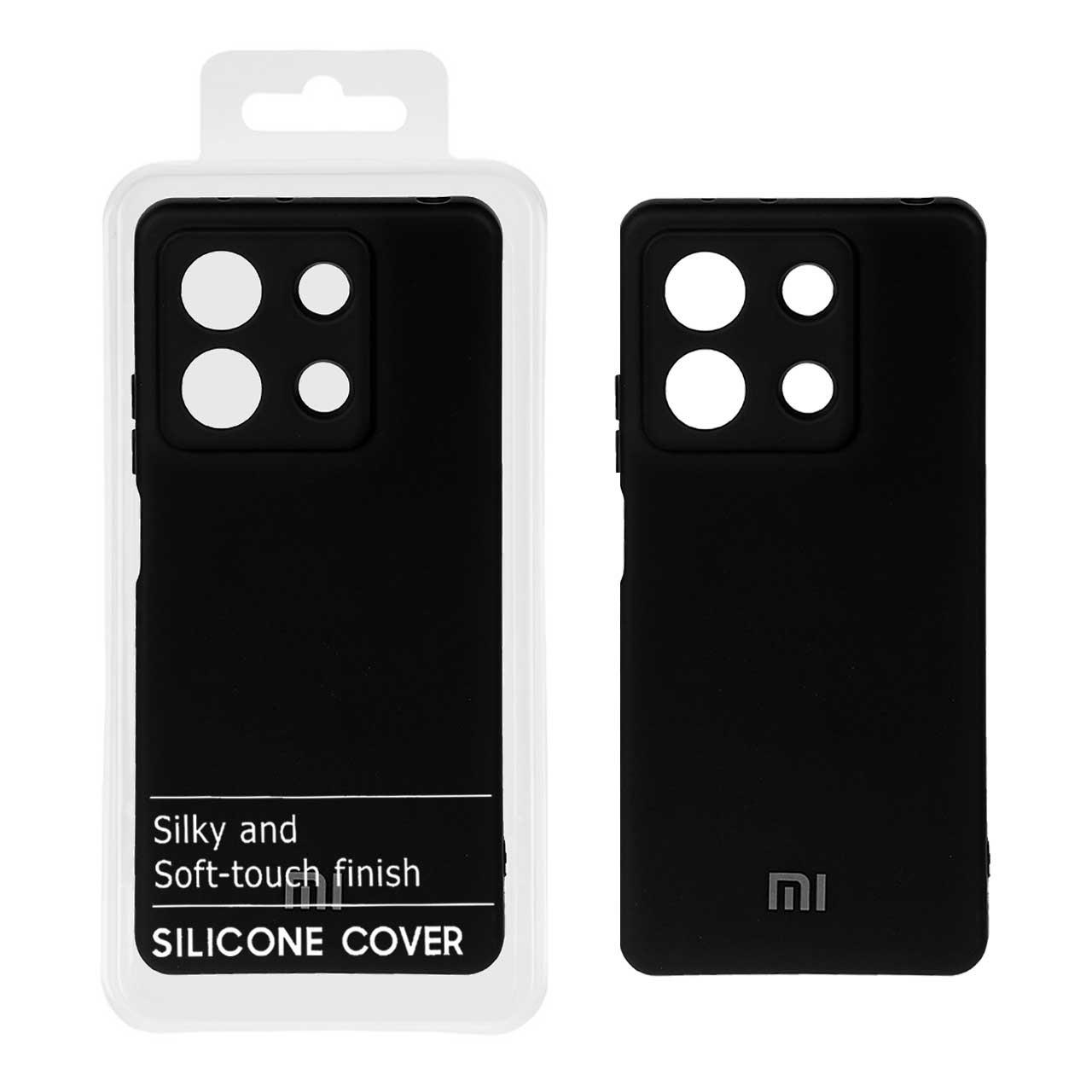 قاب نیو سیلیکون شیائومی Note 13 4G مشکی