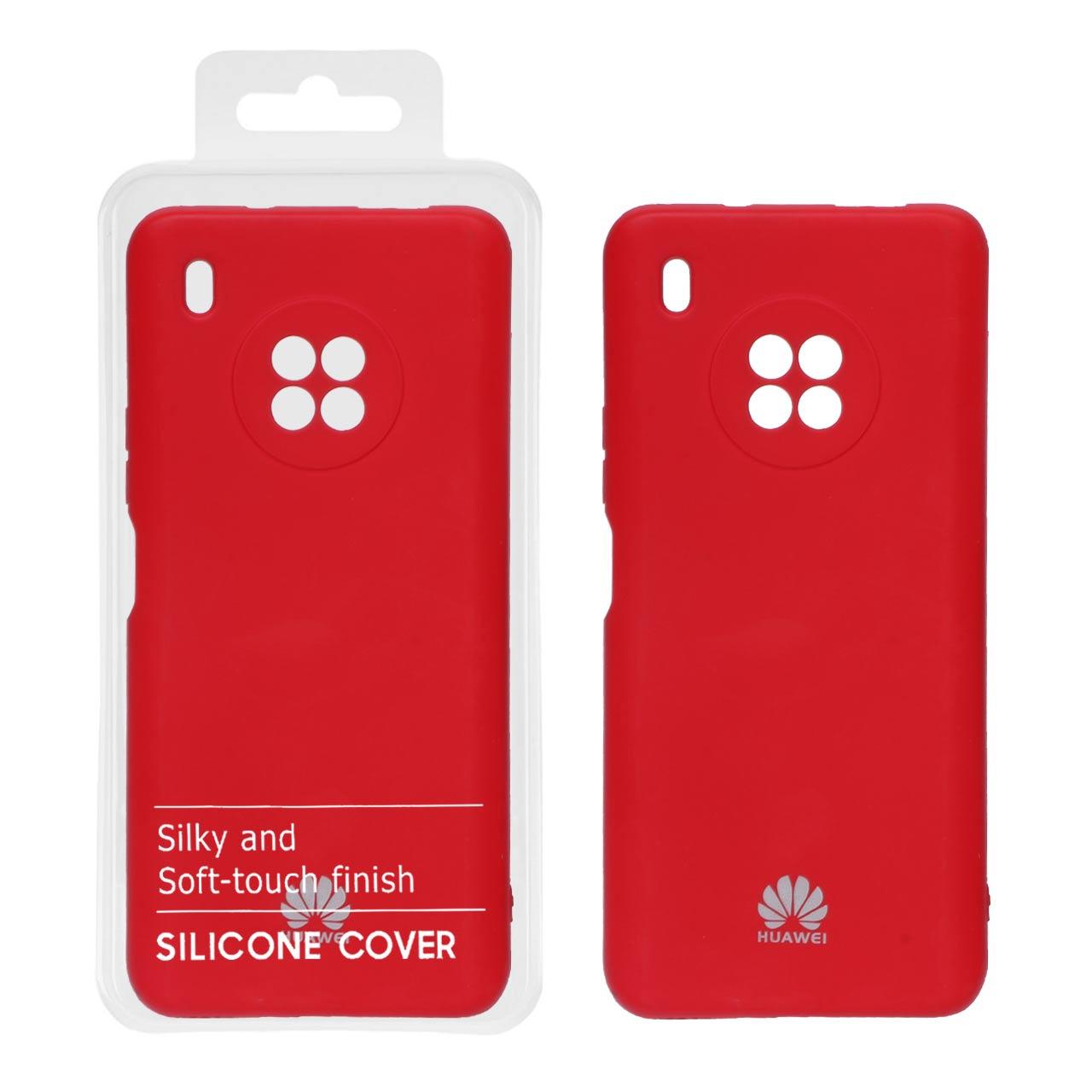 قاب نیو سیلیکون هواوی Y9a آلبالویی