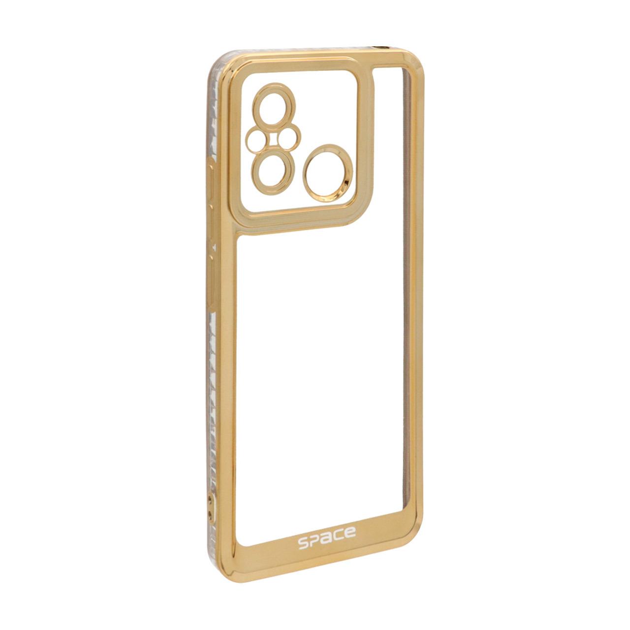 قاب نیوالکتروپلیتینگ شیائومی Poco C55 طلایی