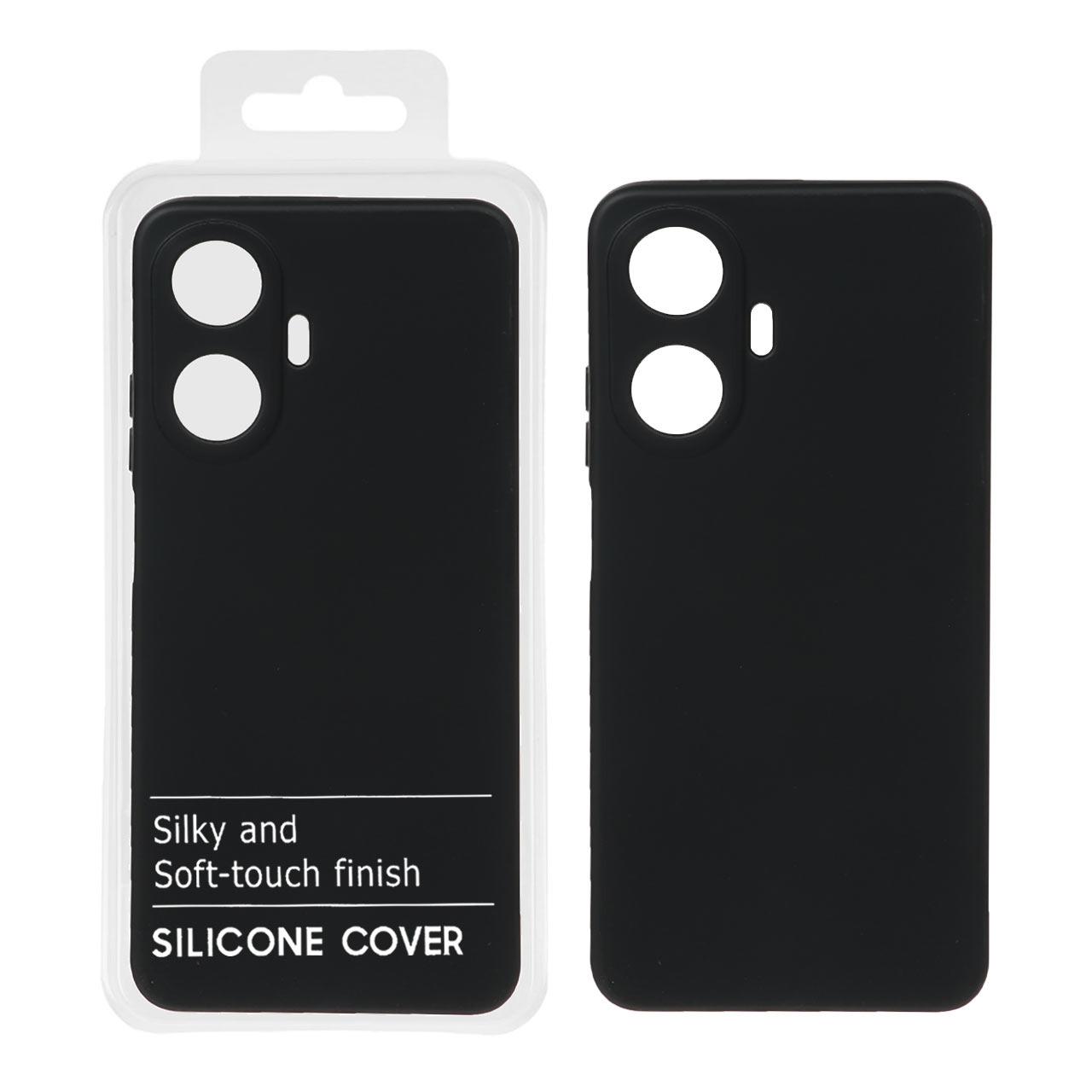 قاب نیو سیلیکون ریلمی C55 مشکی