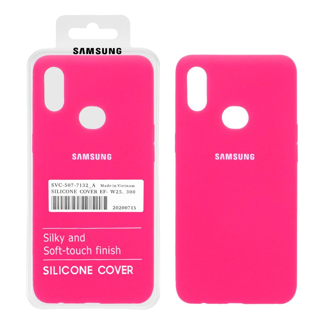 قاب سیلیکونی پاک کنی اورجینال سامسونگ A10S صورتی