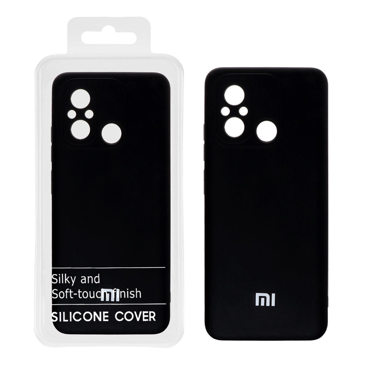 قاب نیو سیلیکون شیائومی Redmi 12C مشکی