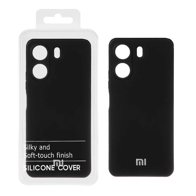 قاب نیو سیلیکون شیایومی Redmi 13C مشکی