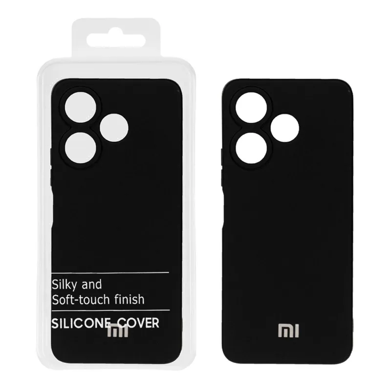 قاب نیو سیلیکون شیایومی Redmi 13 4G مشکی
