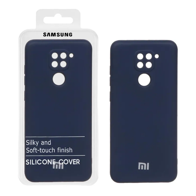قاب نیو سیلیکون شیایومی Redmi 10X Pro 5G سرمه ای