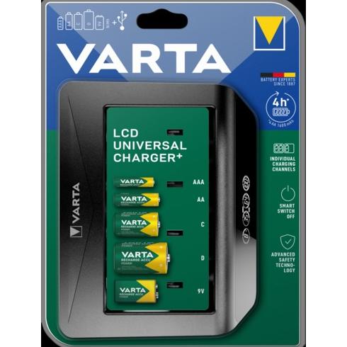شارژ باتری وارتا مدل LCD Universal Charger Plus
