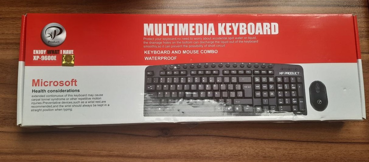 کیبورد و موس ایکس پی پروداکت XP-9600E