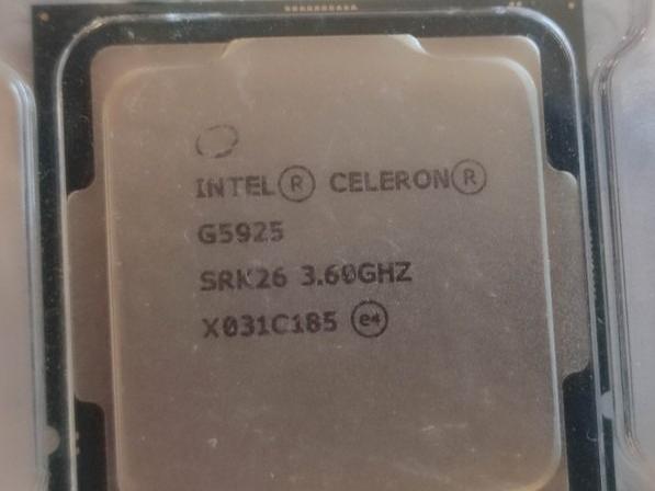 پردازنده نسل 10 اینتل G5925