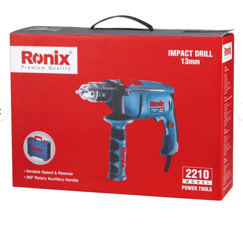 دریل چکشی رونیکس مدل RON-2210گارانتی 12ماهه رونیکس