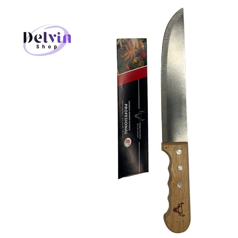 چاقو آشپزخانه دسته چوبی