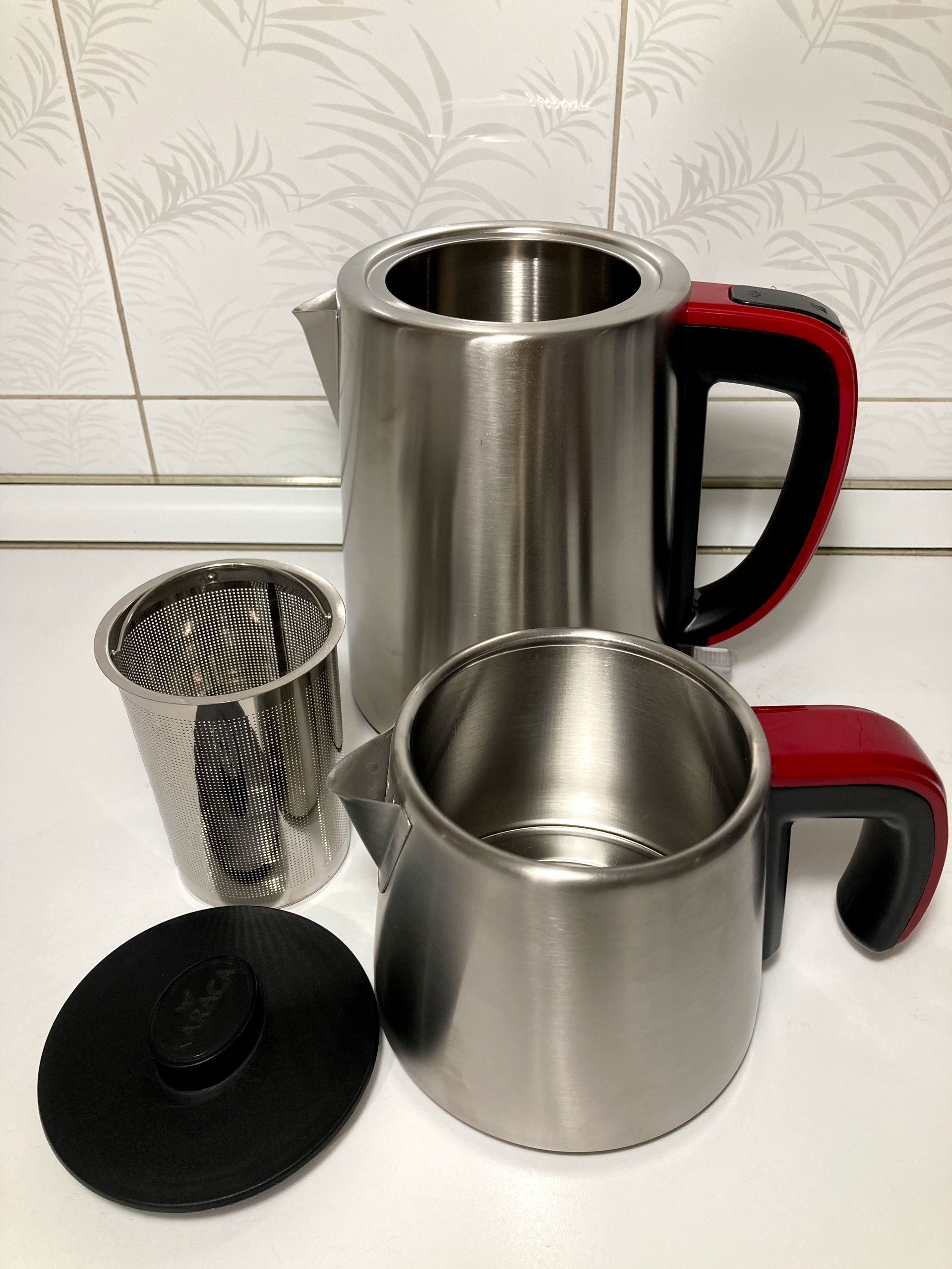 چای ساز تمام استیل کاراجا
