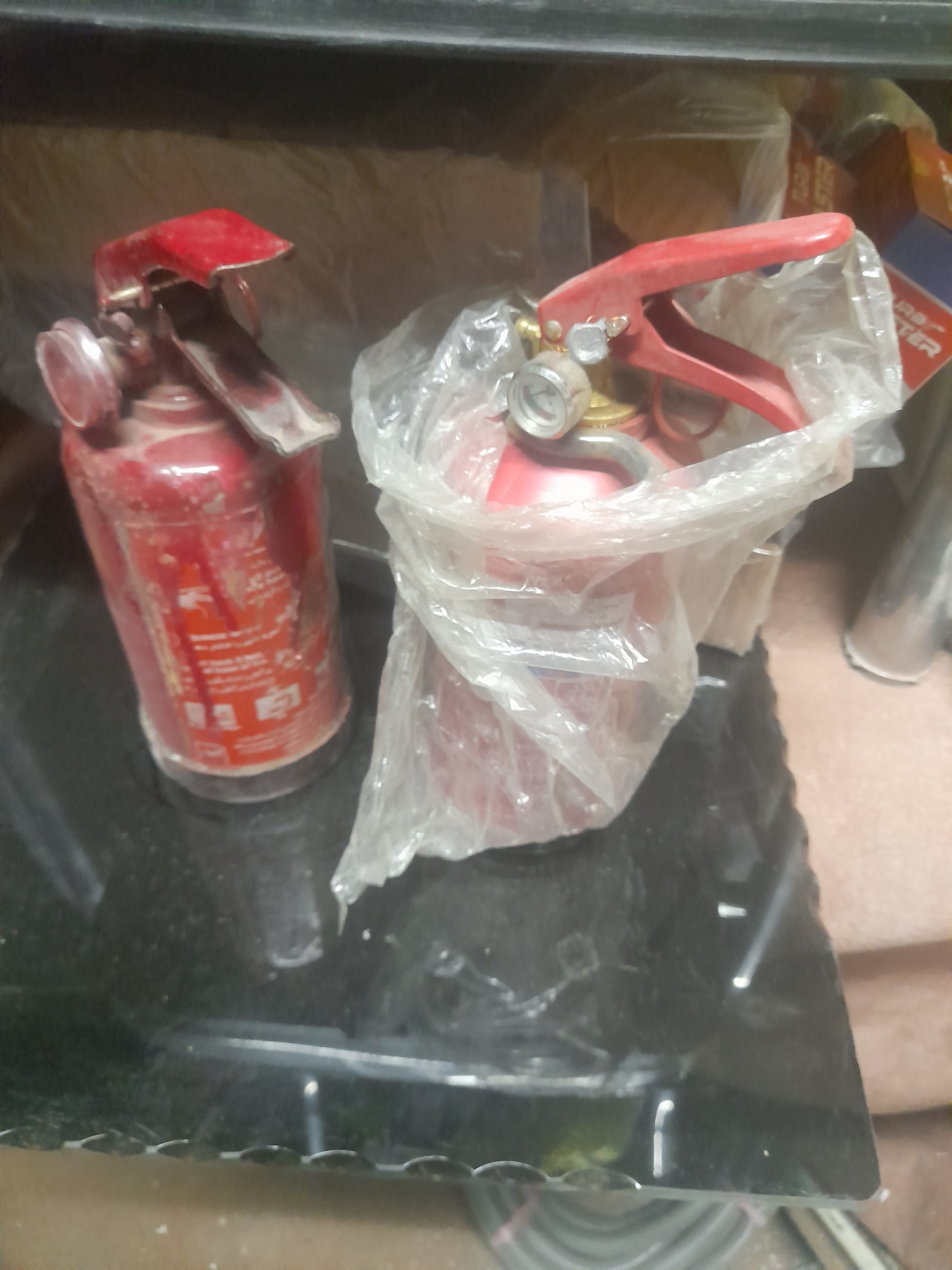 کپسول آتش نشانی خودرو