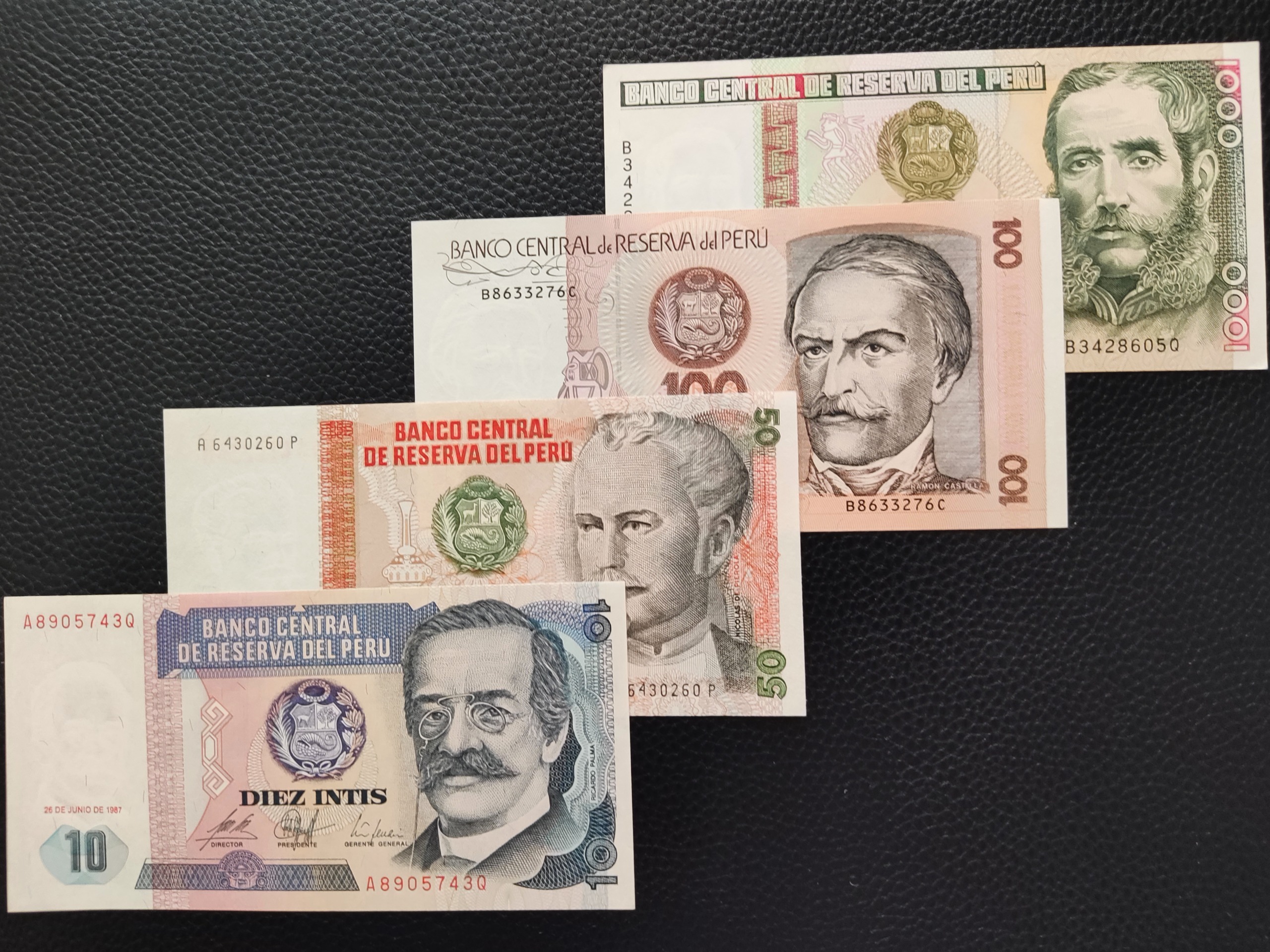 ست اسکناس خارجی کمیاب ( پرو )