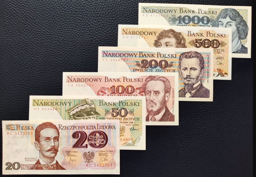 ست اسکناس های لهستان