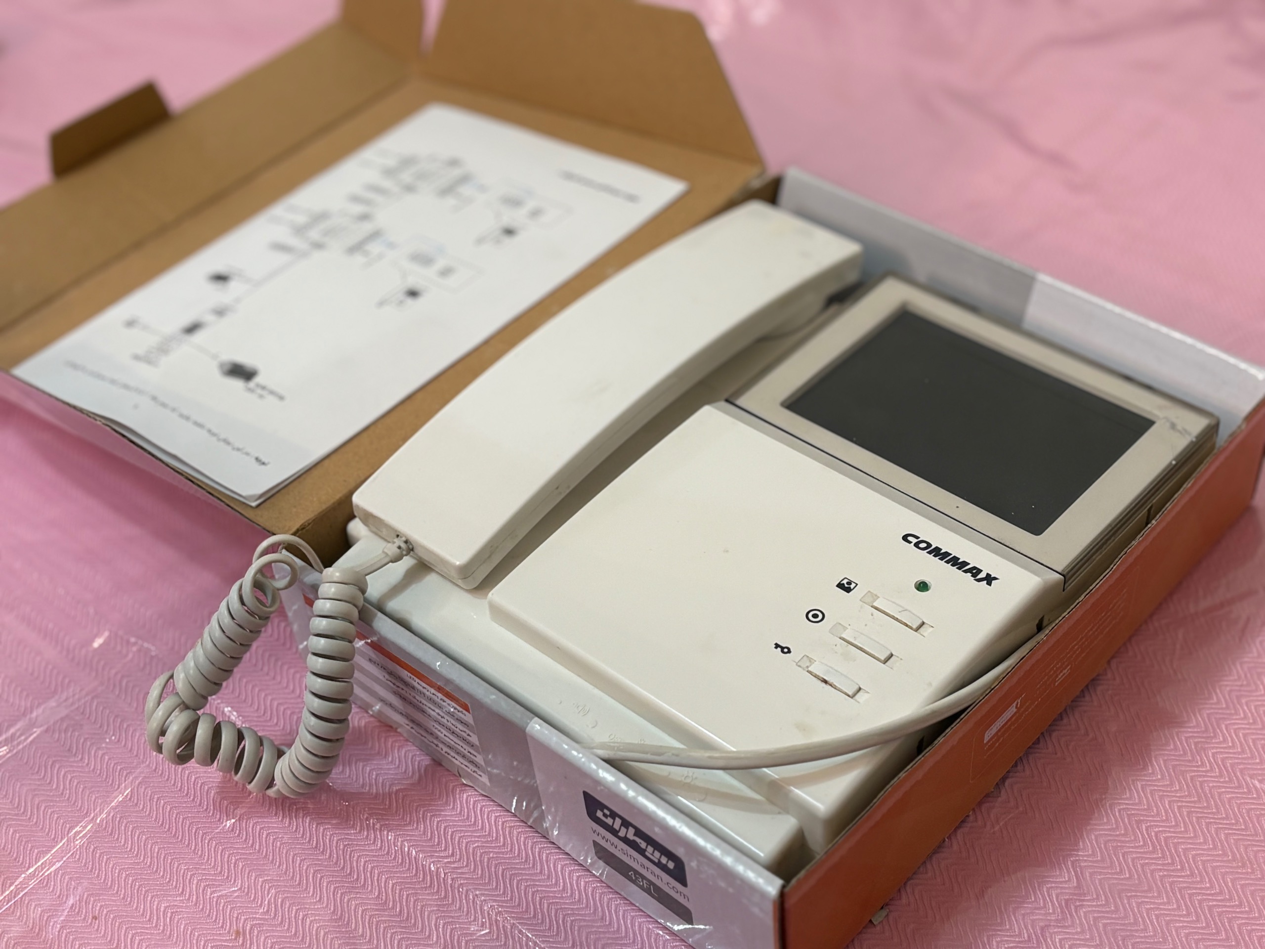 آیفون تصویری کوماکس DPV-4PN اصل کُره درب باز کن