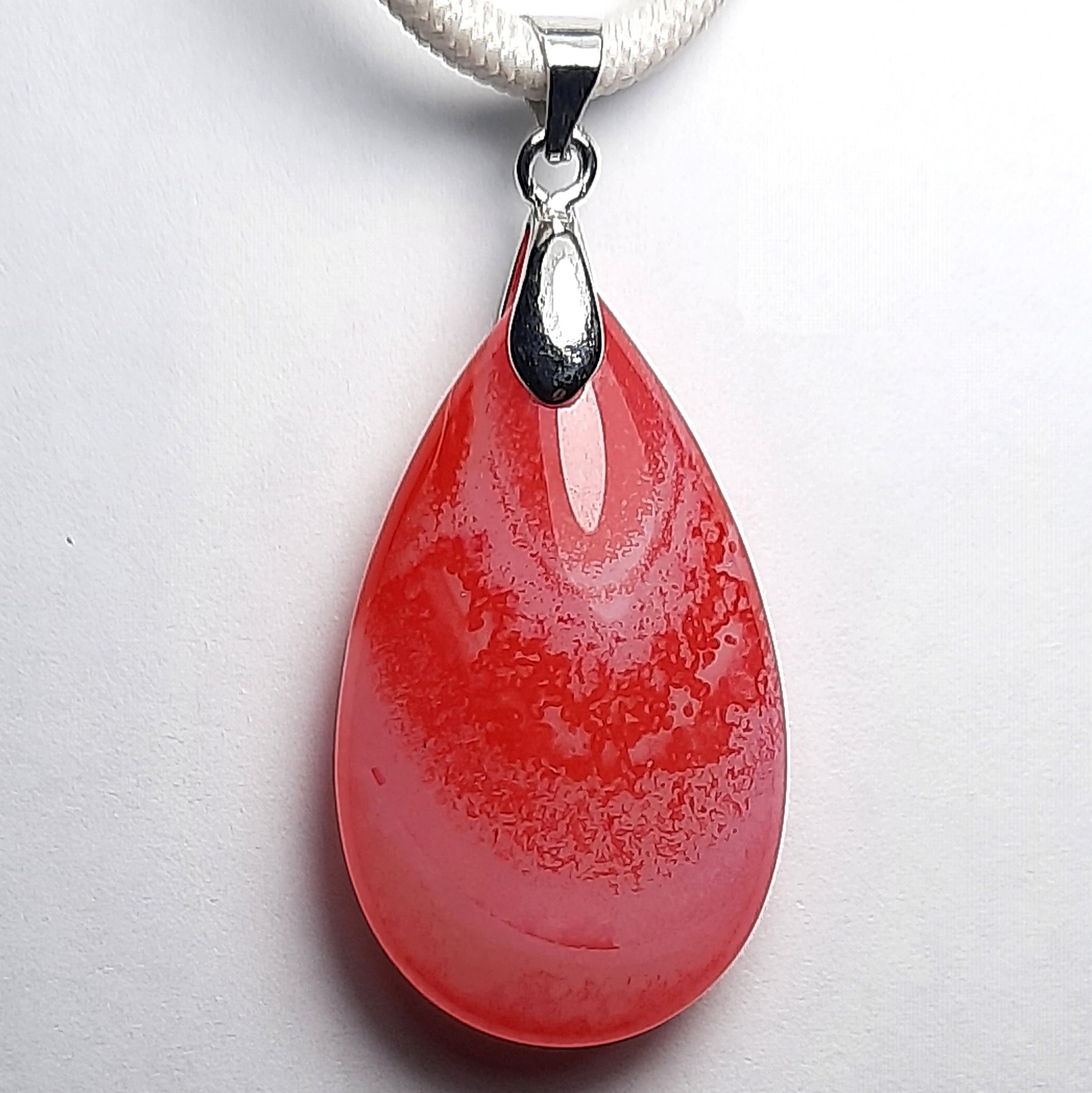 آویز عقیق معدنی.کد27