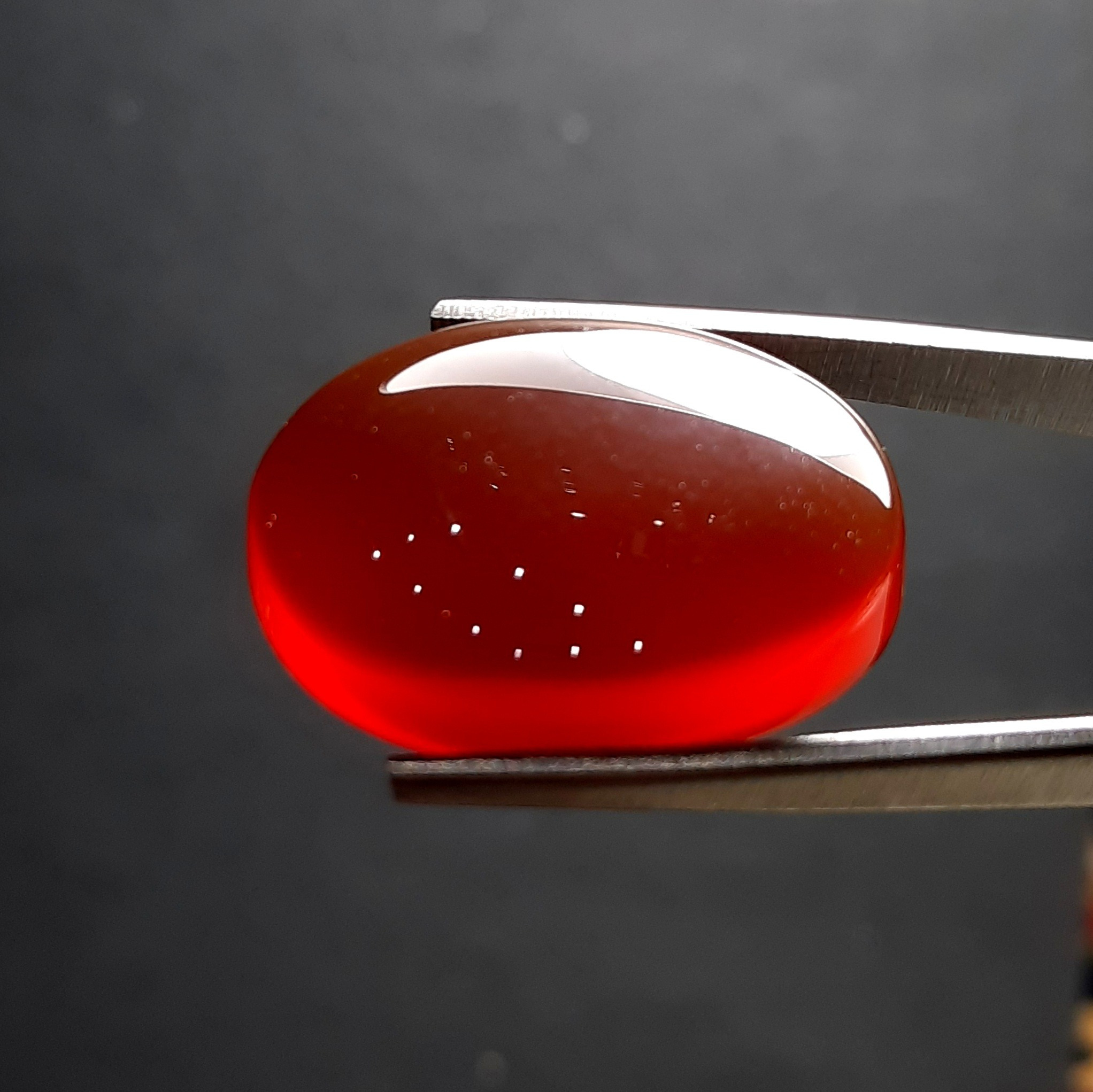 عقیق سرخ پرتقالی یمنی.کد24