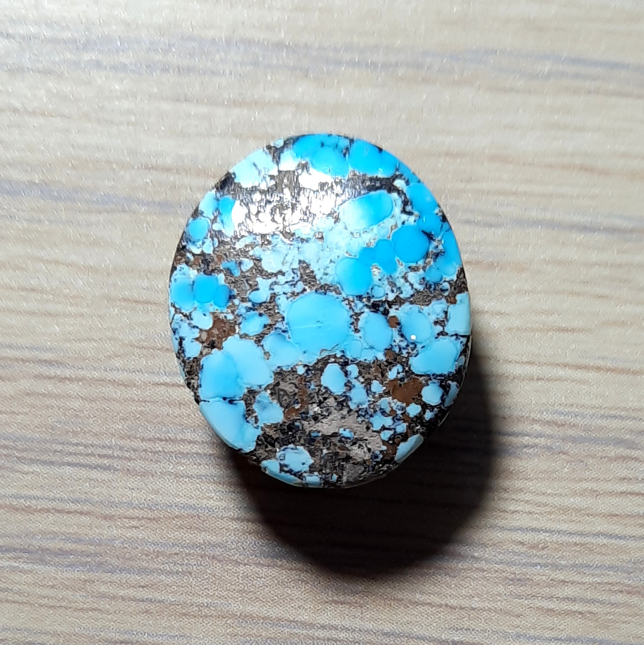 فیروزه نیشابور معدنی(آبی)کد7