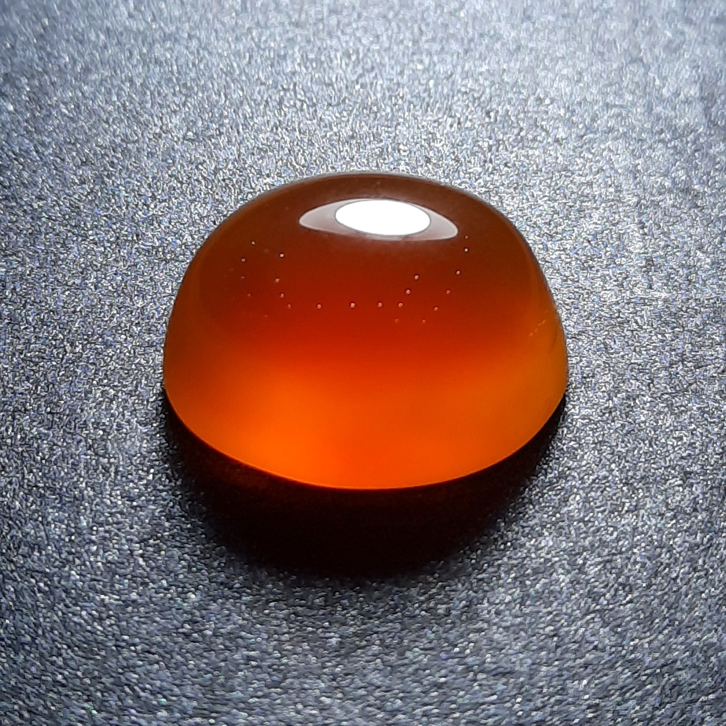 عقیق پرتقالی آبدارمعدنی خراسان.72