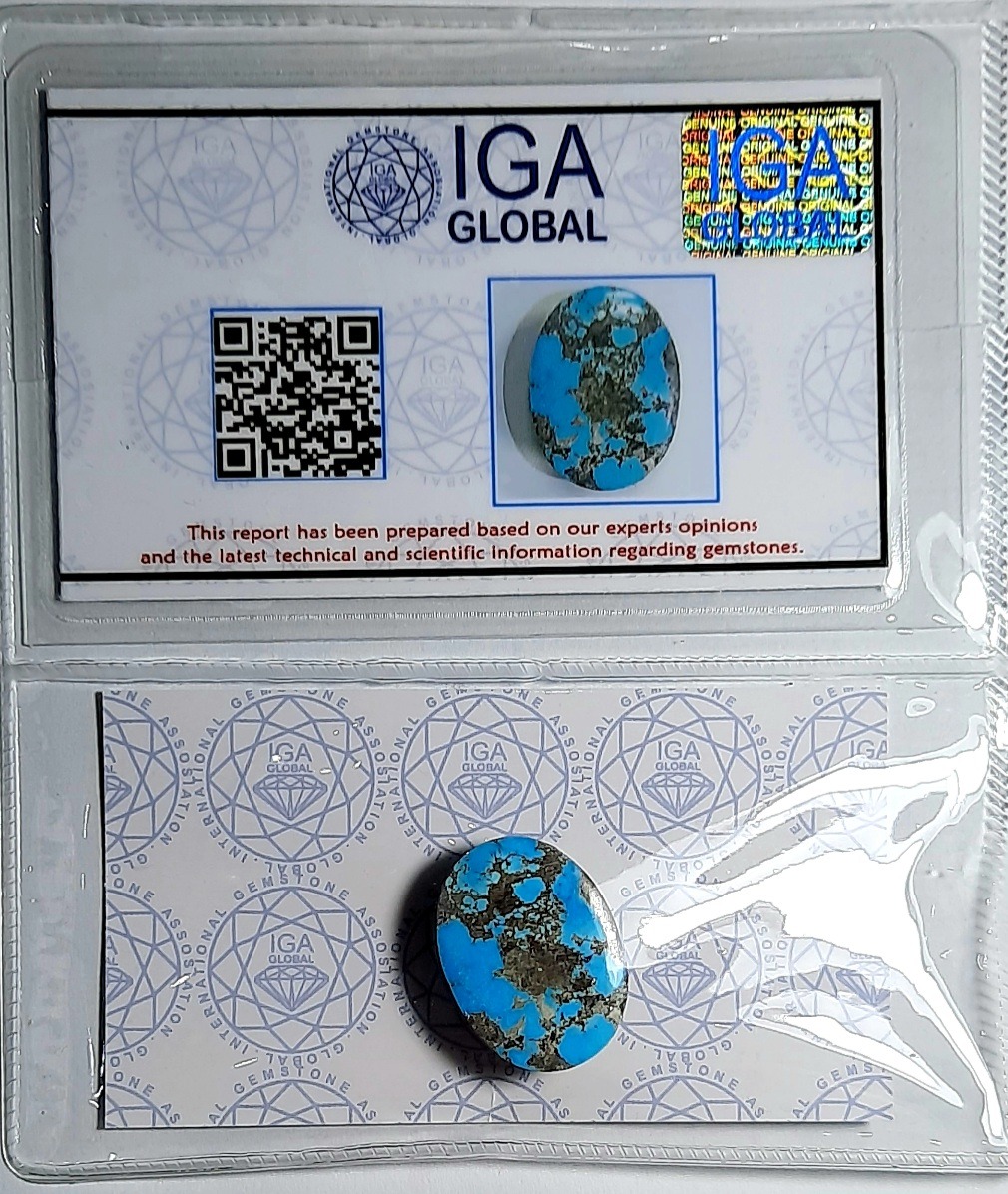 فیروزه معدنی نیشابور،باشناسنامه معتبر،گریدکیفیتAAA