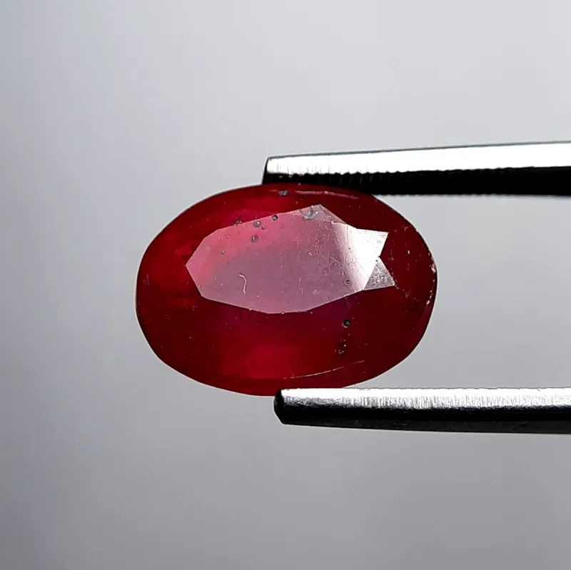 یاقوت دونه اناری معدنی برمه.کد30